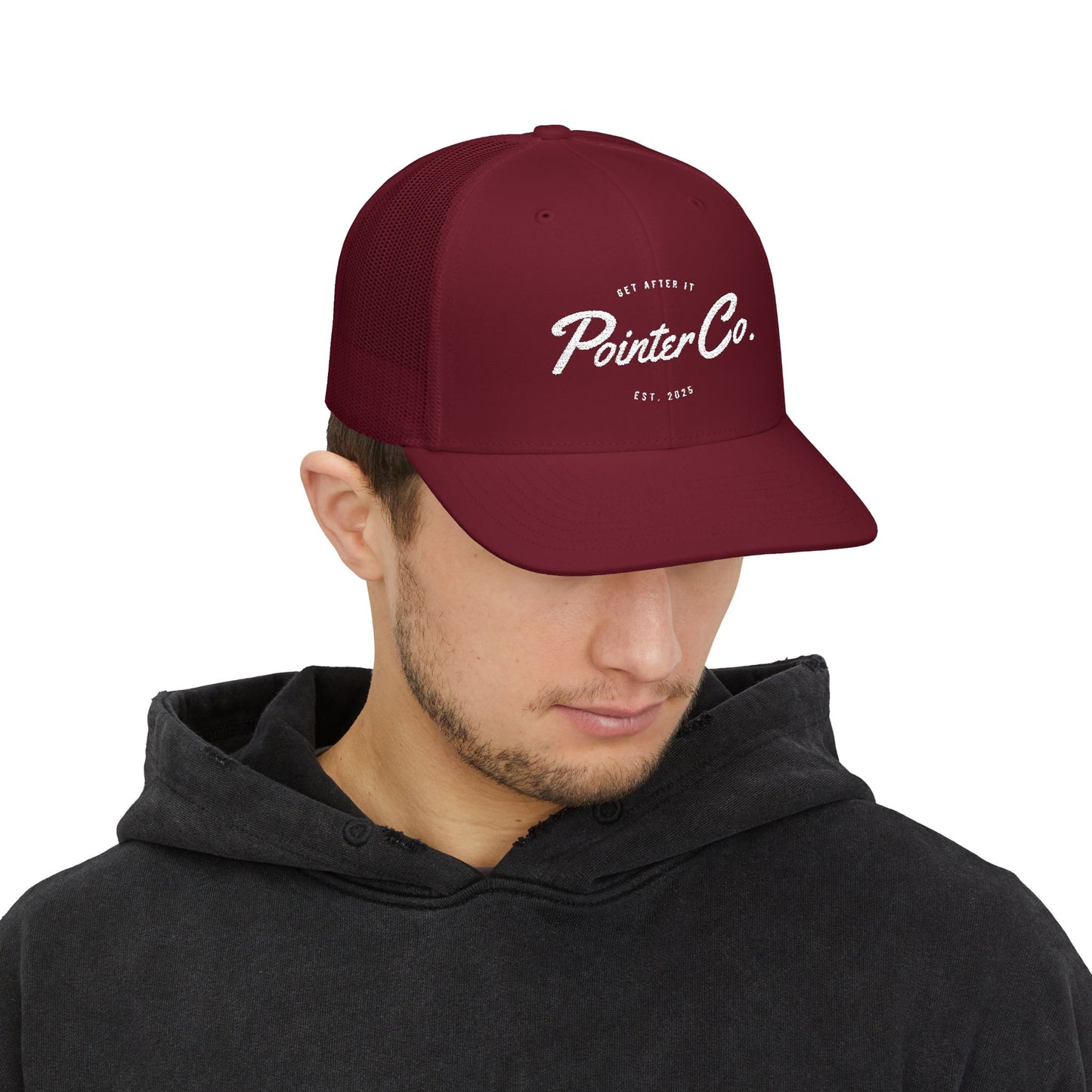 Pointer Co. Embroidery Trucker Hat